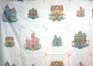 PAINTED LADIES PANEL - 100% COTTON FABRIC - Picture 1 of 4