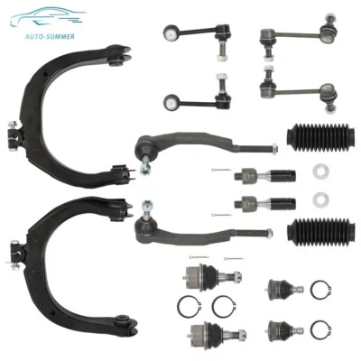 16PCS Front and Rear Control Arm Sway Bar Link Tie Rod Kit For 04-09 Isuzu Saab - Изображение 1 из 4