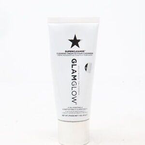 Glamglow Supercleanse Clearing Cream-To-Foam Cleanser  1.0oz/30g New