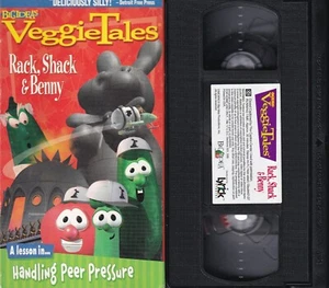 VeggieTales - Rack, Shack und Benny VHS Handling Gruppendruck KOSTENLOSER VERSAND! - Bild 1 von 1