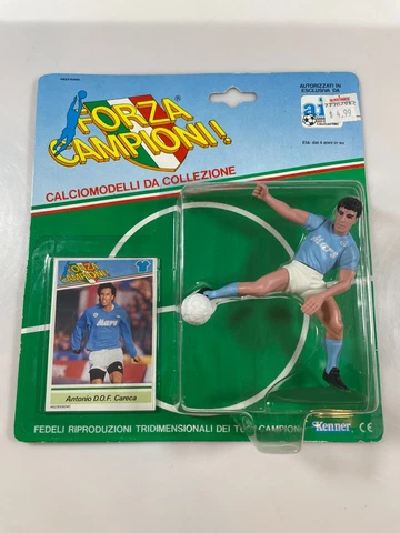 Antonio D.O.F. Careca Napoli (Naples) Forza Campioni Figure Kenner SLU 1989 Cover