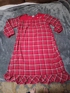 VTG HTF Disney Store Holiday Exclusive Minnie Mouse Nightgown XL - Picture 1 of 5
