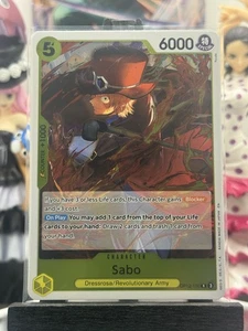 One Piece CG 4 Sabo OP12-100 Legacy of the Master ¡Raro! - Imagen 1 de 1