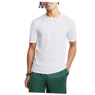  Men's T-shirt, Sport Tee, Moisture Wicking, Anti XX-Large Big Big & Tall White - Image 1 of 4