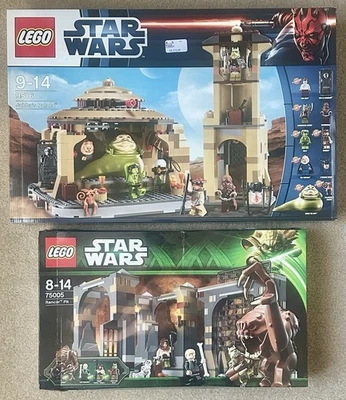 LEGO Star Wars 9516 Palacio de Jabba y 75005 Rancor Pit NUEVO EN CAJA Juegos Sellados Foto 1 de 4