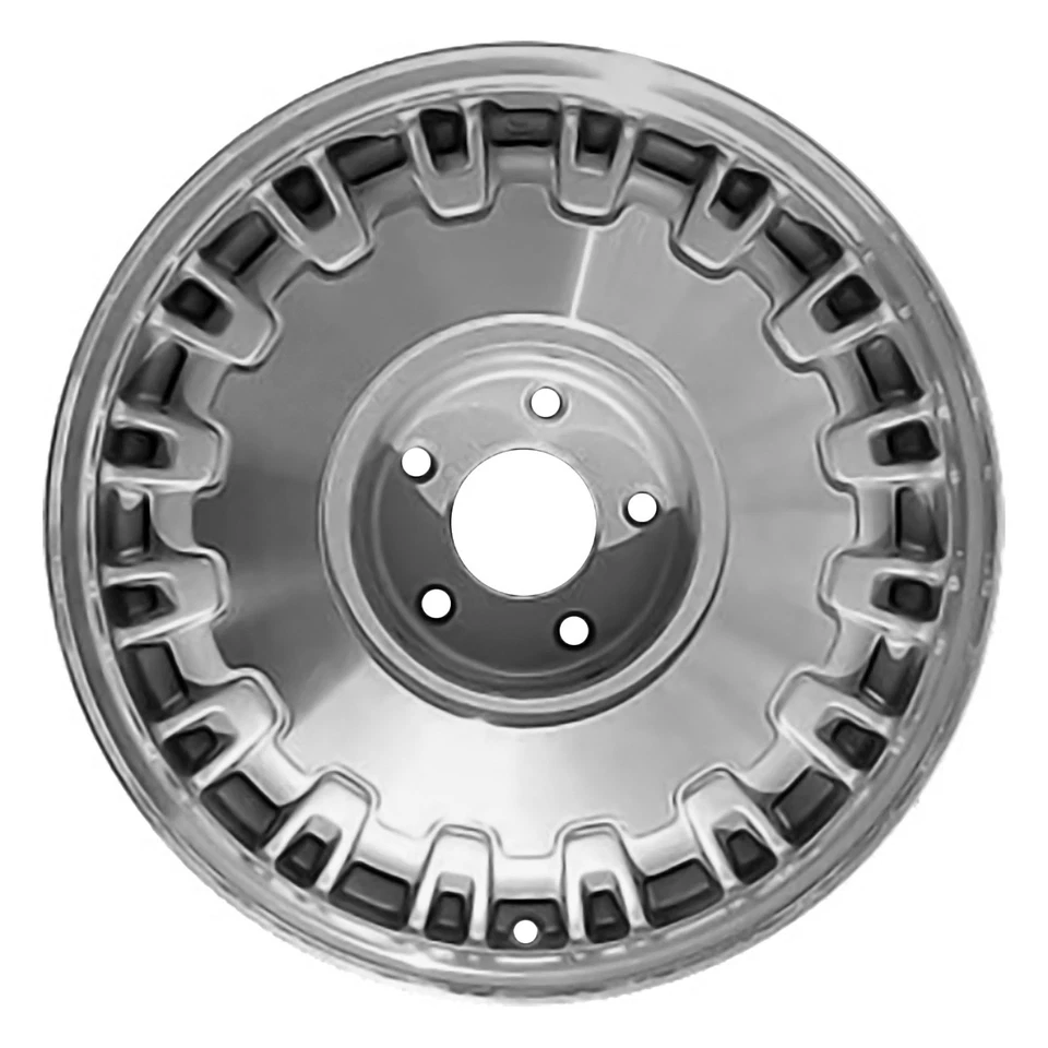 Rueda de plata mecanizada y pintada 16x7 reacondicionada se adapta a 560-04507 Foto 1 de 1