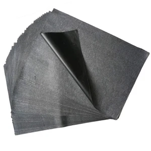 100pcs 8.3x11.7IN Black Carbon Transfer Tracing Graphite Paper for Metal Ceramic - Picture 1 of 8