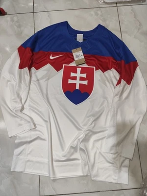 Slovakia Ice Hockey Jersey Replica IIHF Olympic Winter 2026 XLARGE - Image 1 of 4