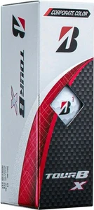 BRIDGESTONE Golfball TOUR B X 2024 Modell Sleeve Box 3 Bälle Corporate Color B4C - Bild 1 von 3