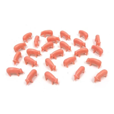 1/64 Bulk Pack Of 25 Pink Pigs Hogs ZFN12820 - Image 1 of 3