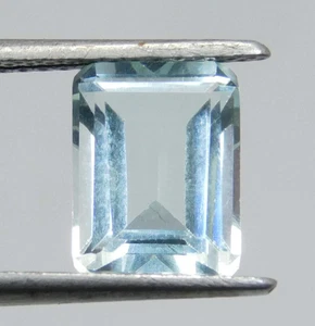 Natural 2.45 Ct Aquamarine Brazil Ocean Blue Emerald Cut Loose Gemstone O-12552 - Picture 1 of 5