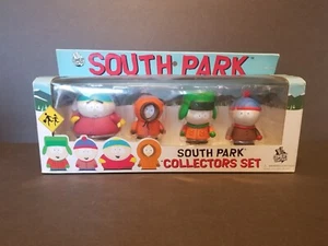 Vintage 2006 Mezco South Park Series Set 4 Cartman Kenny Stan Kyle Figures & Box - Picture 1 of 12