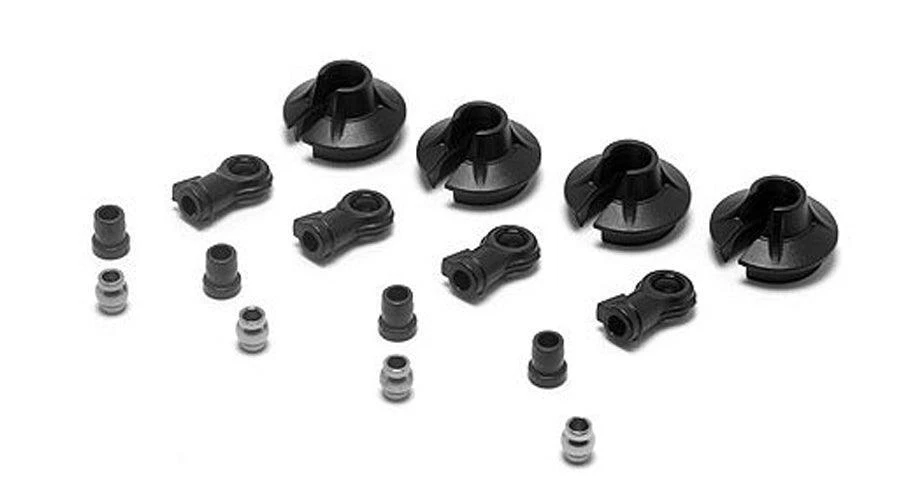 NEW Losi 8ight B 2.0 8ight-E 4wd 15mm Shock End Cup & Bushing Set LOSA5435 - Image 1 of 1