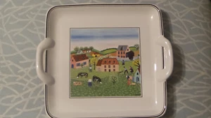 Villeroy & Boch, DESIGN NAIF Kuchenteller mit eckigem Henkel - Bild 1 von 6