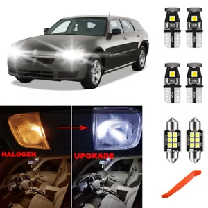 Kit de paquete de bombillas LED interiores 9X 6500K para Dodge Magnum 2006-2008 + herramienta - Imagen 1 de 9
