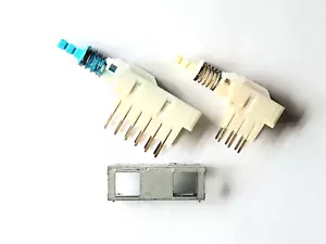 2x Interruptor PCB de enganche de botón pulsador ALPS + Bkt - 6 y 12 contactos - Nuevo de Lote Antiguo - Imagen 1 de 3