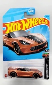 Hot Wheels Corvette C7 Z06 Convertible  HW Roadsters Mattel Toy Car 2023 - Picture 1 of 1