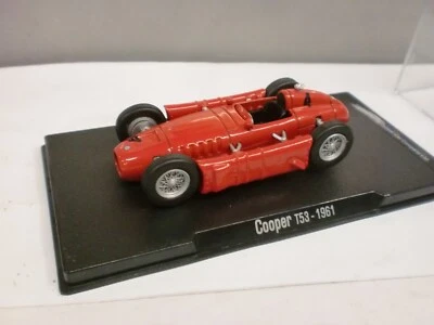 AUTO F1 1/43 - COOPER T53 - 1961 n° 4  - SERIE EDICOLA - Immagine 1 di 2