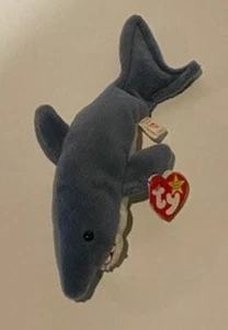 Crunch Shark-PVC Pellets-1996-Ty Beanie Babies-Super Price - Picture 1 of 1