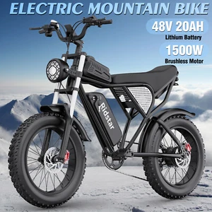 YVY 20" Electric Bike 1500W 48V 20Ah Mountain ebike Eco-friendly UL-certified US - Picture 1 of 7