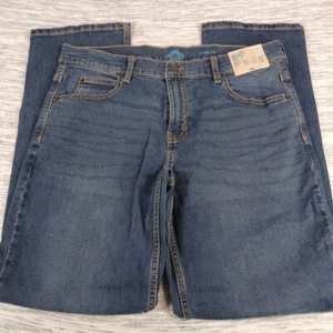 ThereAbouts Boys Jeans 18 Husky Blue Denim Advanced Flex 360° Straight Fit - Picture 1 of 11