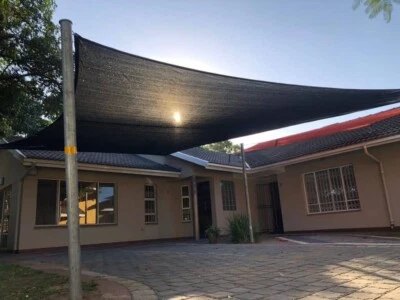 CERBIOR 40% Black Sunblock Shade Cloth Cover UV Resistant for Garden Greenhouse 10ft