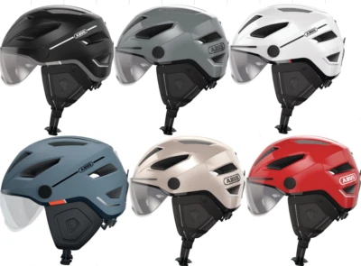 ABUS Pedelec 2.0 ACE - Fahrradhelm inkl. Beleuchtung, Regenhaube, Ohrenschützer - Bild 1 von 3