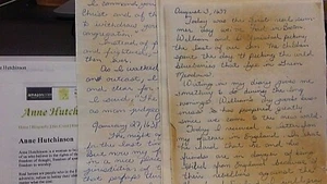 Anne Hutchinson Diary dated 1637 15 pages fm August 3, 1637 to January 27, 1638 - Picture 1 of 1