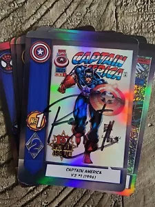 Signed Marvel Comic Hunters Board Game Promo Gencon 2024 Robert Coelho Signed! - Picture 1 of 2