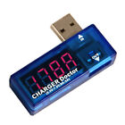 USB Charger Voltage Current Multimeter Tester Monitor (Blue Cover)