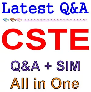 CSTE Certified Software Test Engineer Certifications Exam Q&A+SIM - Picture 1 of 1