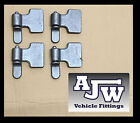 4 X Spade Hinge Weld On And Gudgeon Set Trailer Pick Up Tailgate Dropside Parts