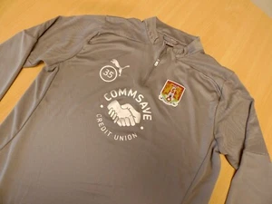 NORTHAMPTON TOWN FC | 35 | MAX DYCHE | 1/4 ZIP TRAINING TOP 2024-2025 | L - Imagen 1 de 6