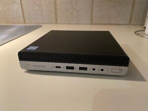 Prodesk HP 600 G3 Mini I5 6500T 2.5GHz 8 go RAM NO HDD with power supply W10 Pro
