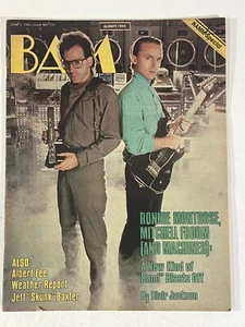Ronnie Montrose 1983 BAM Magazine #157 Weather Report, Jeff "Skunk" Baxter - Picture 1 of 12