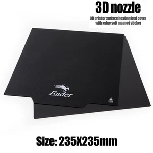 For Ender 3 Ender 3 Pro CR-20 3D Printer Flexible Removable Magnetic Build Plate - Afbeelding 1 van 11