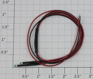 MTH CE-0000029 2 Green Marker LEDs Harness - Picture 1 of 1
