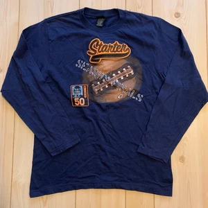 Vintage Starter Athletic Football Season Finals Long Sleeve Shirt Size Boys XL - Picture 1 of 6