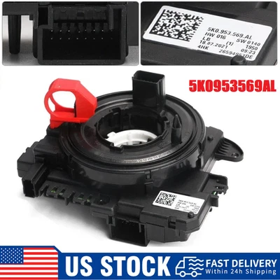 Car Original Clock Spring 5K0953569AL For VW Golf Touran Audi A1 Q3 Sokda Seat Foto 1 de 4