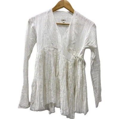 dosa Rabari jacket Kora ecru 1 blouse cotton - Image 1 of 4