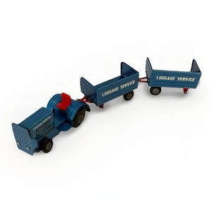 Vintage Japanese Luggage Service Friction Toy 3 Piece Missing Wheel 1950’s Japan - Picture 1 of 12