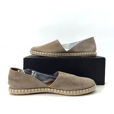 Туфли женские Verbenas 40 Espadrille коричневые кожаные без шнуровки повседневные комфортные Испания - Изображение 1 из 4