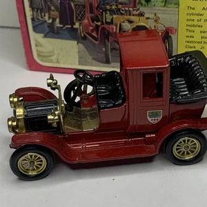 Vintage MATCHBOX 1964 MODELS OF YESTERYEAR Y11B RED 1912 PACKARD LANDAULET - Picture 1 of 8