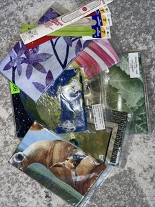 Stoffpaket Konvolut Konvolut mit neuen Reißverschlüssen dabei - Bild 1 von 6