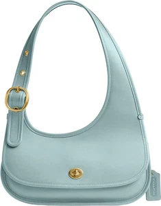 Bolsa de transporte Coach Cashin media luna, B4/azul claro - Imagen 1 de 6
