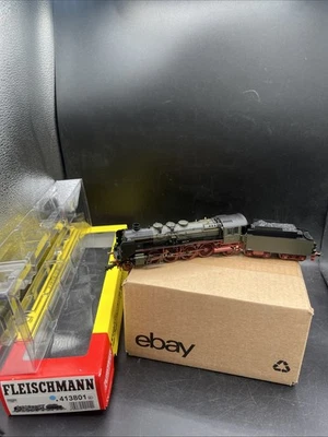 Fleischmann HO Scale DCC ADDED 413801 German DRG Locomotive Class P 10/39.0-2  - Image 1 of 4