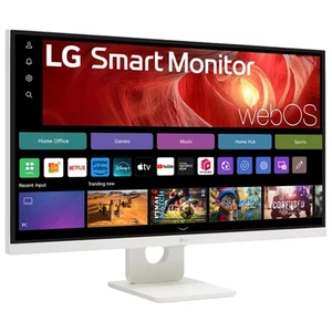 LG - My View 32" VA 4K UHD 60Hz Smart Monitor (HDMI, USB-C) - White New - Picture 1 of 7