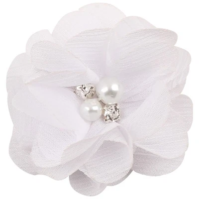 10 PCS Girls Kids Lace Flower Beads Crystal Hairpins Hair Clips Hair Accessories - Image 1 of 4