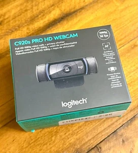 Kamera internetowa Logitech C920s PRO HD - 1080p/30fps Video Calling do PC/Mac - CZARNA - Zdjęcie 1 z 4