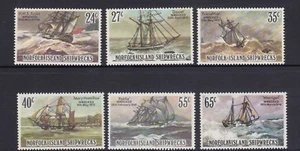 NORFOLK Island 1982 SHIPWRECKS set of 6 MNH - - Bild 1 von 1